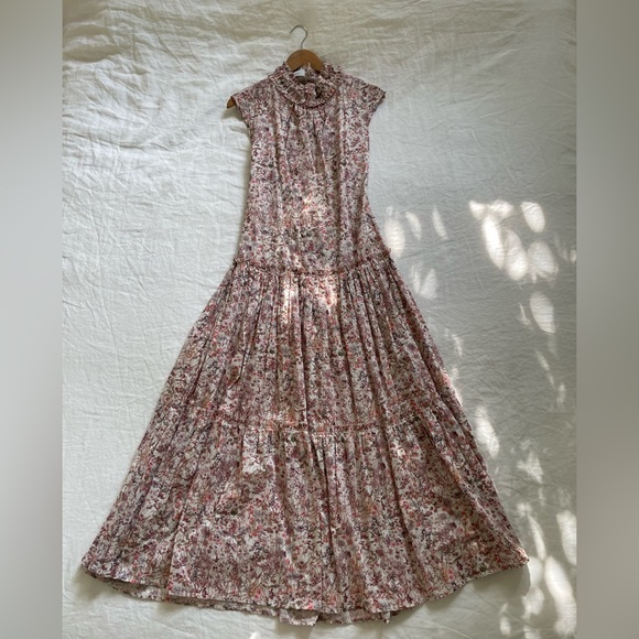 Delada Cut Out Floral Maxi Dress - Picture 6 of 6